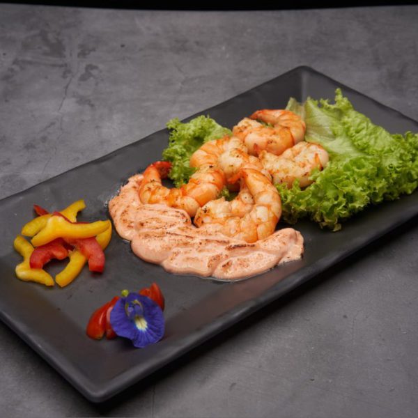 King Prawn Set (Mentaiko)